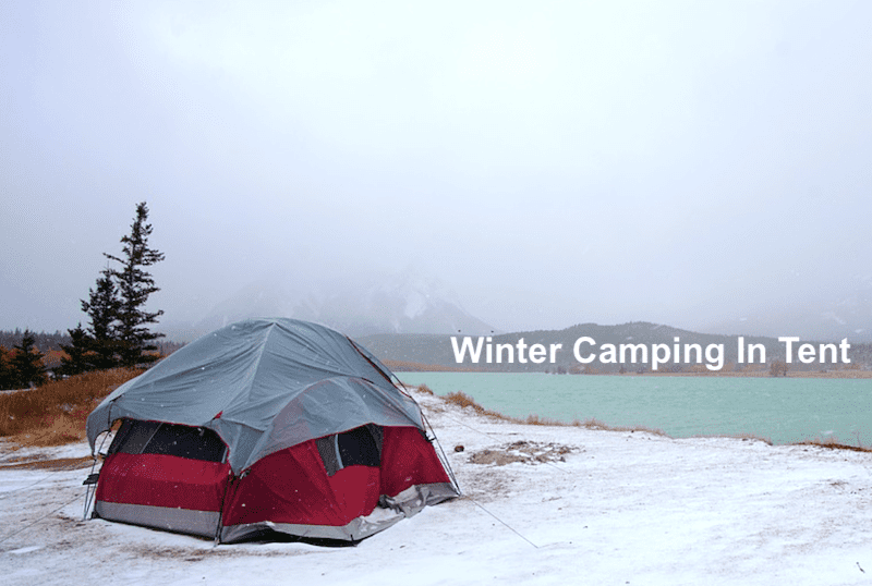 how to insulate a tent for winter camping
