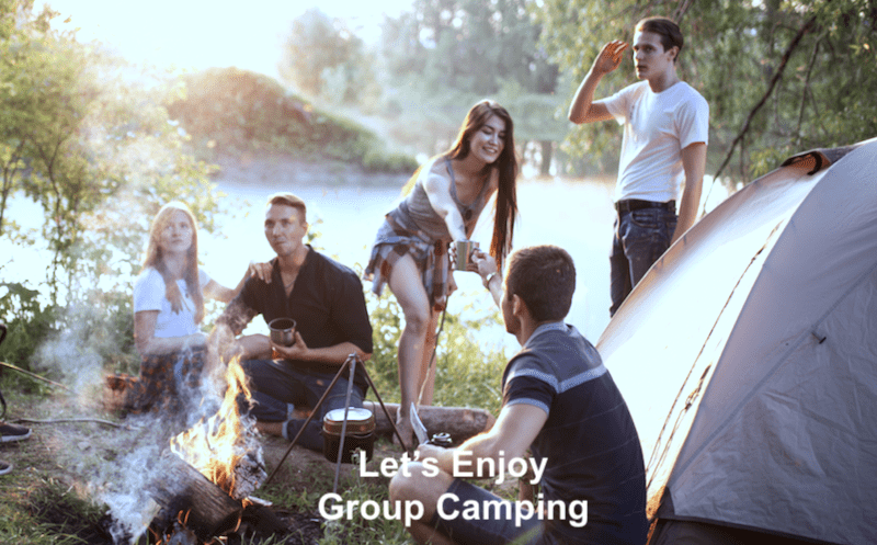 group camping tips
