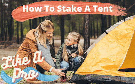 stake a tent