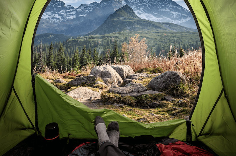 tent footprint size
